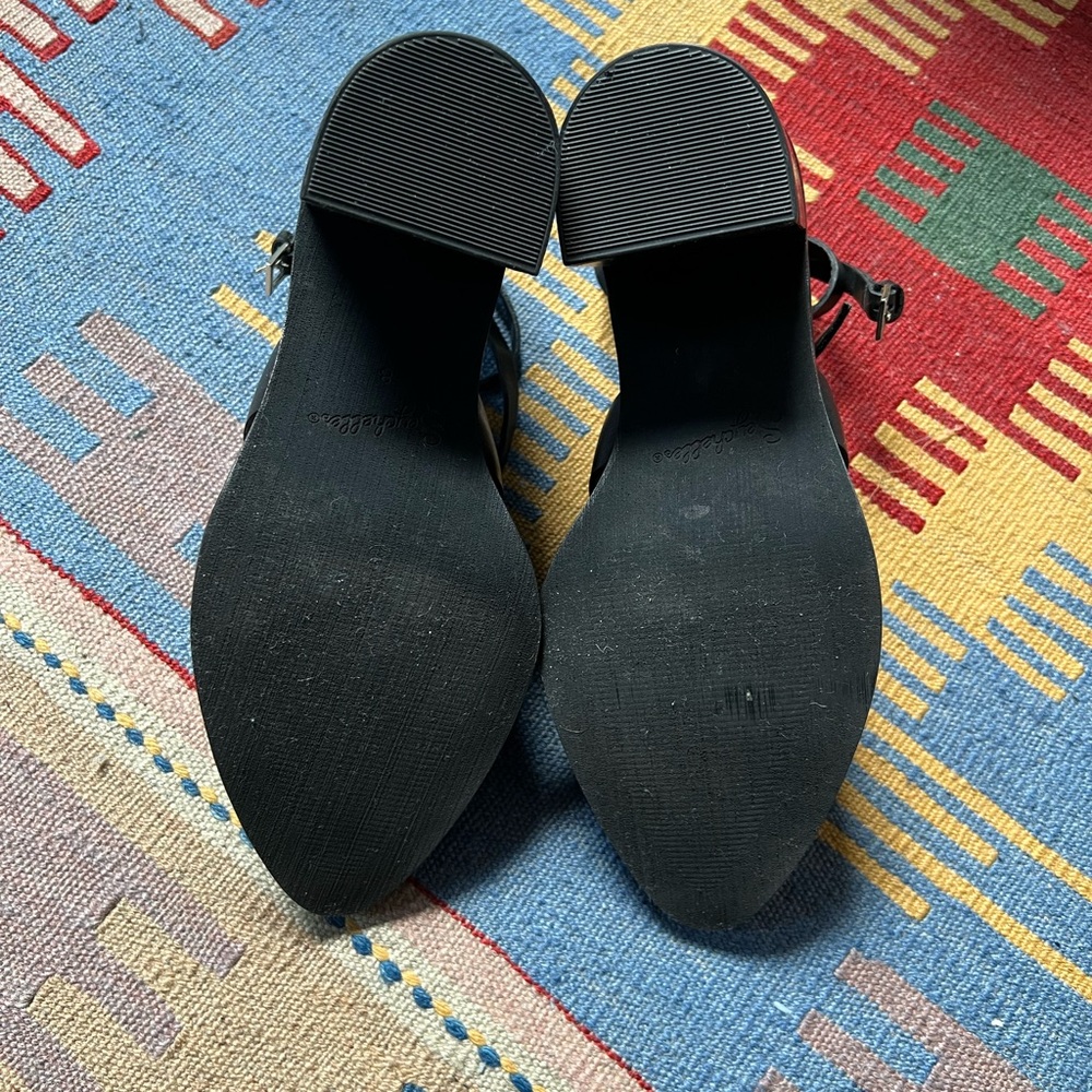 Seychelles Stay Ready Black Heels - Picture 2 of 6